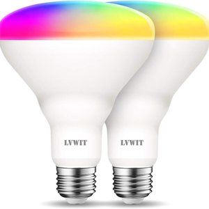 Eco-Smart BR30 65W replacement Dimmable LED Light Smart Bulb.4Pack